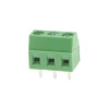 Złącze śrubowe do druku, 3 pola, raster 3,81mm, wysokość 8,6mm, 300V / 10A, 1,0mm², PA66, Degson DG381