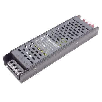 Zasilacz impulsowy 48 V DC, 8 A, 400 W, obudowa metalowa