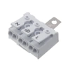 Złącze zatrzaskowe do druku, 3 pola, raster 10mm, wysokość 11,6mm, z uziemieniem, 450V / 24A, Degson DG238