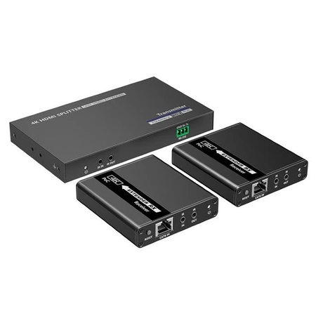 Spliter HDMI z extenderem 70m - rozgałęziacz Talvico LKV722P