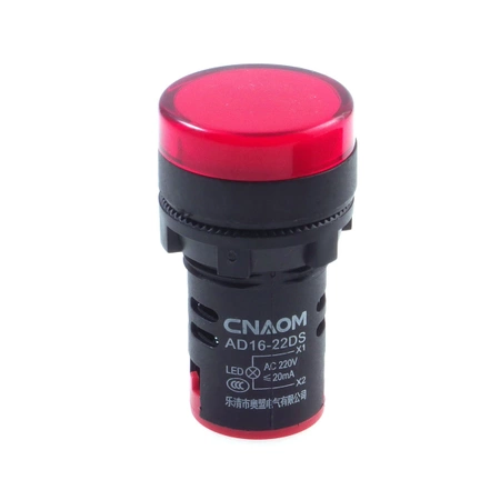 Kontrolka LED czerwona - AD16-22DS - lampka sygnalizacyjna