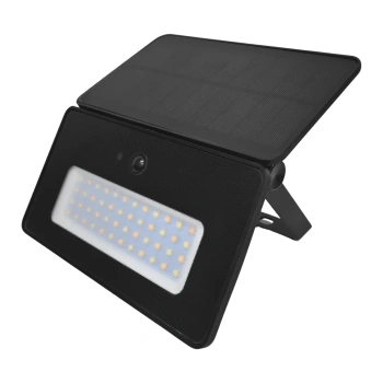 Naświetlacz solarny LED 20W 1100 lm z czujnikiem ruchu PIR CCT – regulowany – IP54 – ADVITI LUNERA SL-6629BLR/CCT