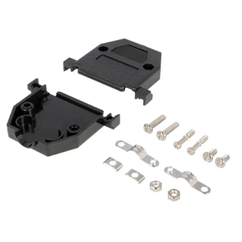 Obudowa do złącza D-Sub DB25 i HD44 plastik czarny Connfly DSC-225