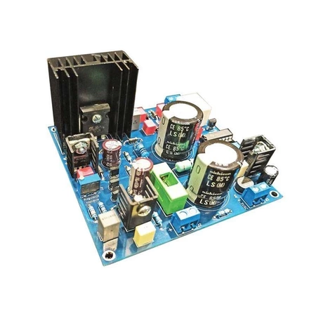 Anodowy zasilacz stabilizowany do układów lampowych - PCB do projektu AVT 3296