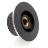 Gałka: pokrętło ze skalą 0-9, oś 6mm, fi37x15mm