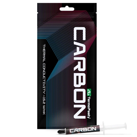 Pasta termoprzewodząca Carbon - strzykawka 3g - AGTermoPasty AGT-325