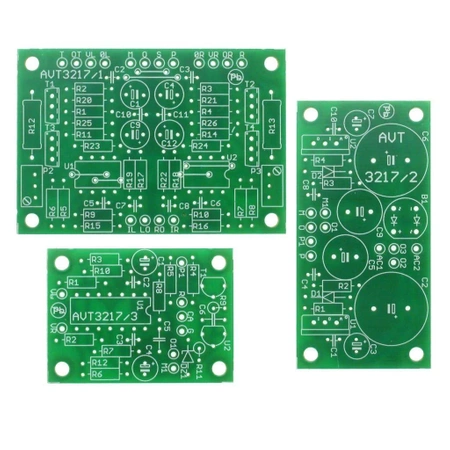 Wzmacniacz słuchawkowy stereo Alexander Amplifier - PCB do projektu AVT 3217