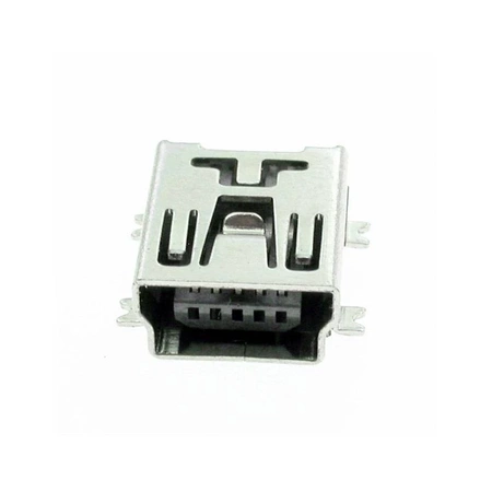 Gniazdo USB B mini do druku SMD