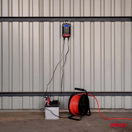 Prostownik AMiO cyfrowy AGM GEL STD LiFePo4 max 4A 6/12V PRO HOOK 04531