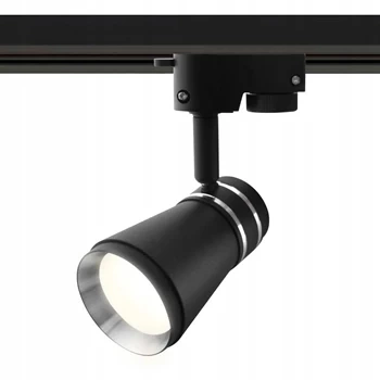 Reflektor szynowy z gniazdem GU10, model SILVIO 60mm czarny
