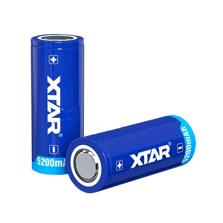 Akumulator Li-Ion 26650 3.6V 5200mAh z zabezpieczeniem, Xtar