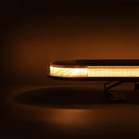 Belka ostrzegawcza LED na dach pojazdu, 151 cm, 110W, 312 LED, światło pomarańczowe, śruby, TA2, BLK0024-2
