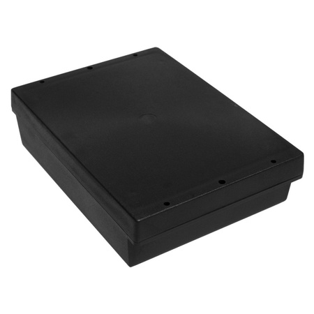 Obudowa hermetyczna z uszczelką do elektroniki 144,6 × 197,8 × 52,6 mm PS czarny KRADEX Z46H