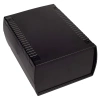Obudowa uniwersalna z panelem do elektroniki 136 × 185,5 × 80 mm ABS czarny KRADEX Z112B