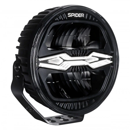 Reflektor drogowy LED X-SPIDER NINJA L3442 okrągły 12/24V 80W IP69K – światło drogowe, pozycyjne i ostrzegawcze