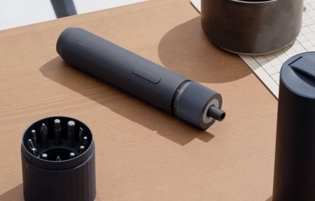 Akumulatorowy wkrętak precyzyjny HOTO QWLSD001 + zestaw bitów, niebieski