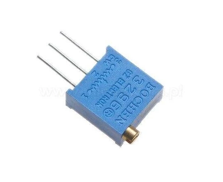 Potencjometr montażowy 3296W - wieloobrotowy 10om THT