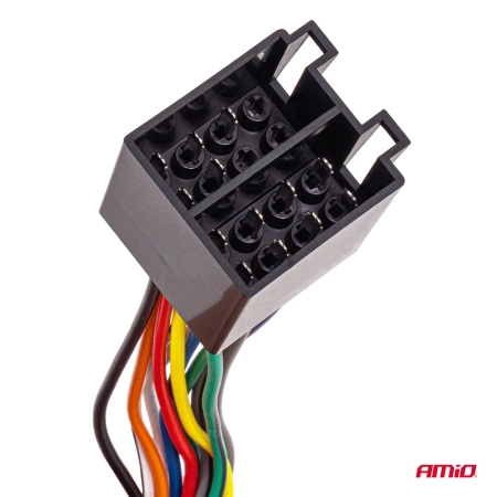 Adapter ISO męski 13PIN 5A 12V AMIO 04445