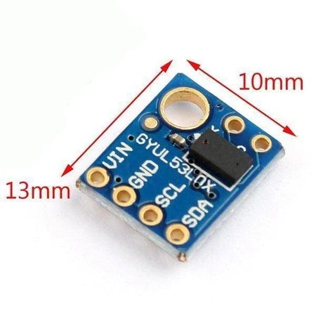 Moduł czujnik odległości Time-of-Flight GY-530 VL53L0X - zasięg do 2m