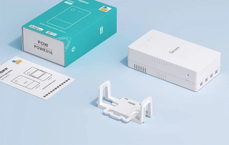 Przekaźnik WiFi z funkcją pomiaru zużycia prądu i mocy Sonoff POWR316 POW Origin