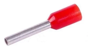 Tulejka kablowa izolowana 1mm² 10mm - końcówka tulejkowa SGE 601227