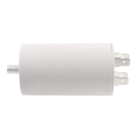 Kondensator rozruchowy do silnika, CBB60 80uF 450Vac 55x125mm konektor