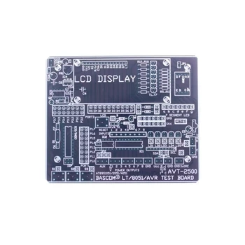 Płytka testowa do kursu Bascom 8051 - PCB do projektu AVT 2500