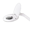 Lampa stołowa 8W LED z lupą 5 dioptrii biała, mocowanie do blatu, 6500K, 650lm