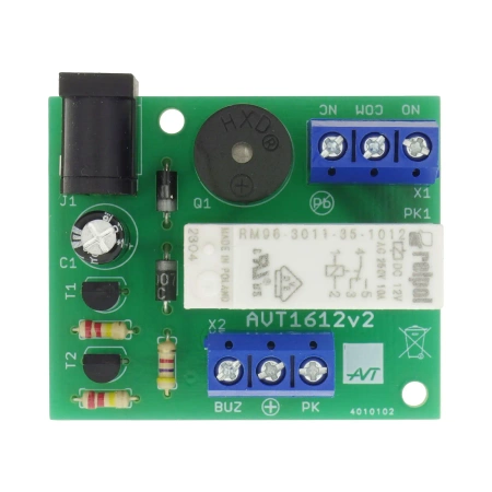 2-poziomowy alarm ostrzegający przed zalaniem - KIT AVT 1612