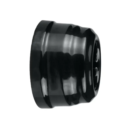 Gniazdo elektryczne ceramiczne, montaż natynkowy, kolor czarny Ceramic Loft