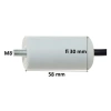 Kondensator rozruchowy do silnika 3µF 450VAC, CBB60, przewody 15 cm, Ø30 × 58 mm, EPERS