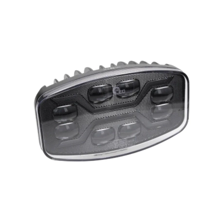 Reflektor drogowy LED samochodowy, 3 funkcje: pozycyjne, drogowe, ostrzegawcze strobo, 54W, 72 LED, L3436