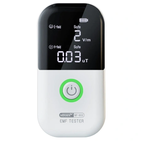 Tester pola elektromagnetycznego EMF 5 Hz–3500 MHz z alarmem Noyafa NF-602