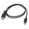 Kabel USB-A - mini USB, 0,8 m, Vitalco