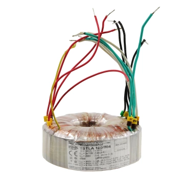 Transformator toroidalny 100VA Indel TSTLA 100/004 115V/230V (260V-0-260V, 3.15V-0-3.15V, 0-5V-6.3V) do wzmacniaczy lampowych