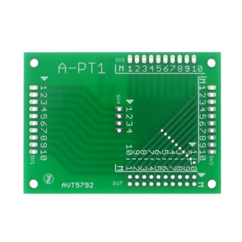 Płytka testowa dla mini modułów - PCB do projektu AVT 5792