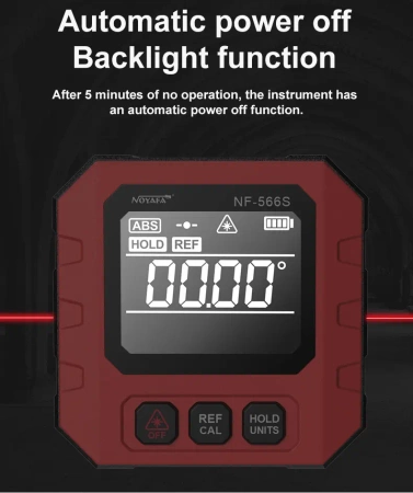 Poziomica laserowa, kątomierz Noyafa NF-566S