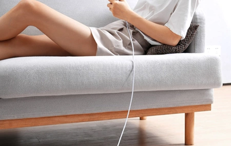 Kabel USB do USB-C 2m, szybkie ładowanie QC 65W, Baseus Superior Series, biały