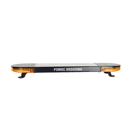 Belka ostrzegawcza LED na dach pojazdu, 127 cm, 60W, 48 LED, światło pomarańczowe, śruby, BLK0035