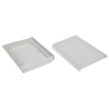 Obudowa uniwersalna Z91J, 129,9 × 99,9 × 36,2 mm, ABS, jasnoszara, Kradex