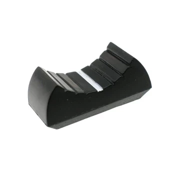 Gałka do potencjometru suwakowego - czarna 24x11x11mm na trzpień 8mm