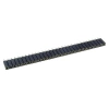 Gniazdo goldpin jednorzędowe, 30 pin, raster 2,54 mm, precyzyjne, łamane
