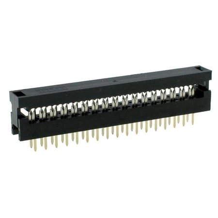 Przejście IDC taśma-PCB 34 styki, raster przewodów 1,27 mm, do wlutowania, Z-LPV34