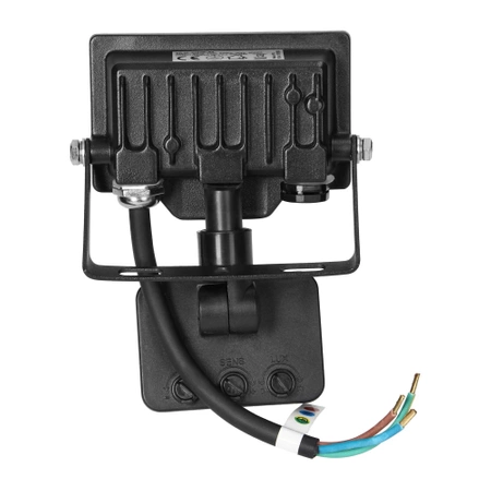 Naświetlacz bezramkowy z PIR 10W, 800lm, IP44, 4000K, PORTO S
