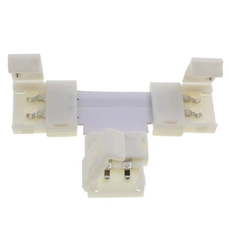 Komplet złączy typu-T do taśm LED 10mm SMD5050, 2 piny
