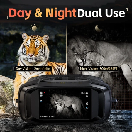 Noktowizor cyfrowy - lornetka - kamera, zasięg do 300m, FNIRSI NVS-40