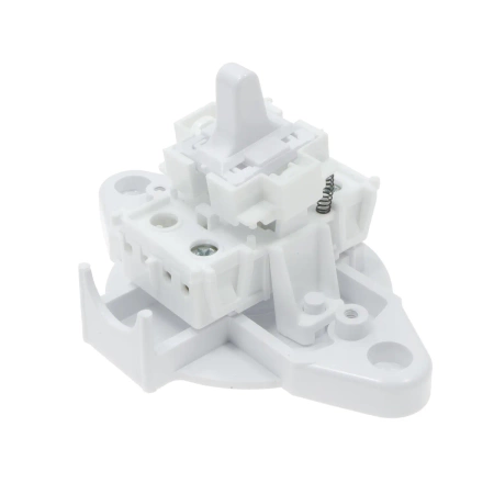 Włącznik dzwonkowy, montaż natynkowy, kolor biały, seria Retro PRL