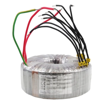 Transformator toroidalny lampowy TSTL 250/002, 250VA, 390V-0-390V + 3,15V-0-3,15V + 6,3V, Indel