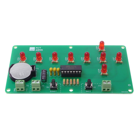 Energooszczędna bezprzewodowa strzałka LED zasilana z baterii CR2032 - KIT AVT 6055