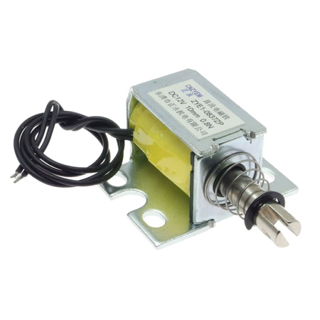 Elektromagnes ciągnący 12V 3kg ZYE1-0837ZP 10mm 0,8N